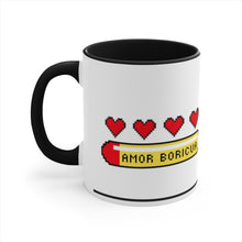 Load image into Gallery viewer, Amor Boricua - White 11oz (Coffee Mug)