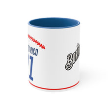 Load image into Gallery viewer, Baseball 21 Puerto Rico - White 11oz (Coffee Mug)
