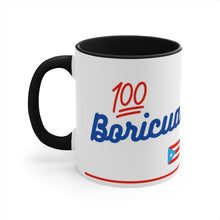 Load image into Gallery viewer, 100% Boricua - White 11oz (Coffee Mug)