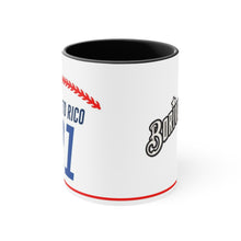 Load image into Gallery viewer, Baseball 21 Puerto Rico - White 11oz (Coffee Mug)
