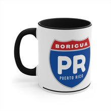 Load image into Gallery viewer, Boricua PR Road - White 11oz (Coffee Mug)