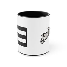 Load image into Gallery viewer, Puerto Rico Flag (Black) - White 11oz (Coffee Mug)