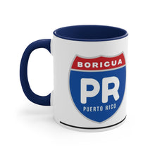 Load image into Gallery viewer, Boricua PR Road - White 11oz (Coffee Mug)
