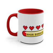 Load image into Gallery viewer, Amor Boricua - White 11oz (Coffee Mug)