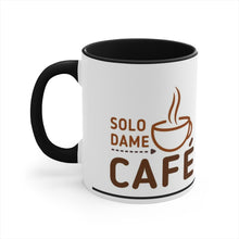 Load image into Gallery viewer, Solo Dame Café - White 11oz (Coffee Mug)