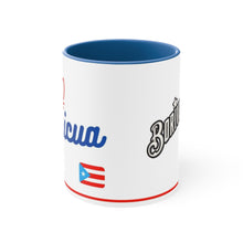 Load image into Gallery viewer, 100% Boricua - White 11oz (Coffee Mug)