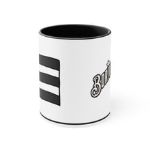 Load image into Gallery viewer, Puerto Rico Flag Doodle (Black) - White 11oz (Coffee Mug)