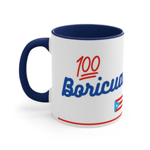 Load image into Gallery viewer, 100% Boricua - White 11oz (Coffee Mug)