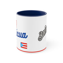 Load image into Gallery viewer, 100% Boricua - White 11oz (Coffee Mug)