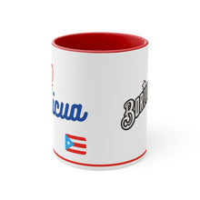 Load image into Gallery viewer, 100% Boricua - White 11oz (Coffee Mug)