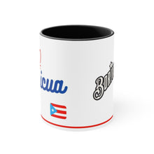 Load image into Gallery viewer, 100% Boricua - White 11oz (Coffee Mug)