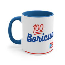 Load image into Gallery viewer, 100% Boricua - White 11oz (Coffee Mug)
